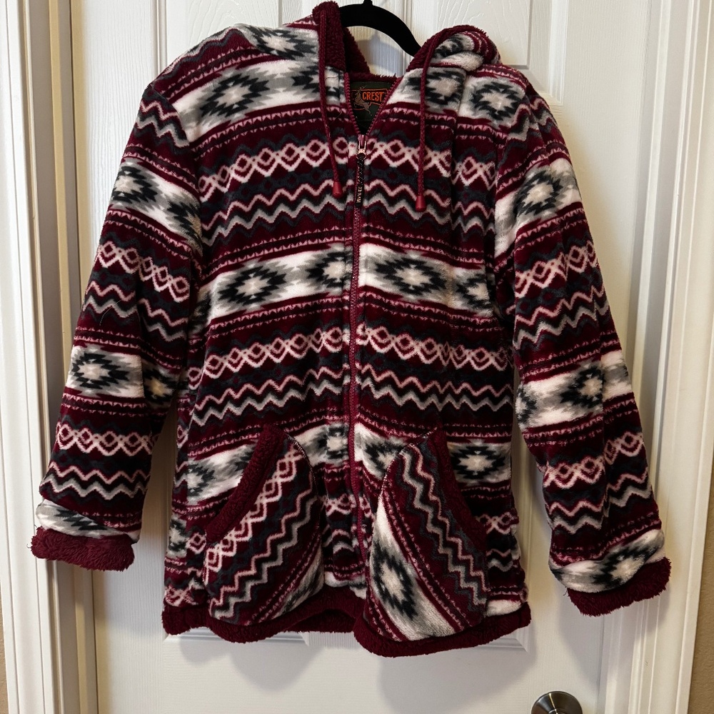 Trail crest jacket aztec